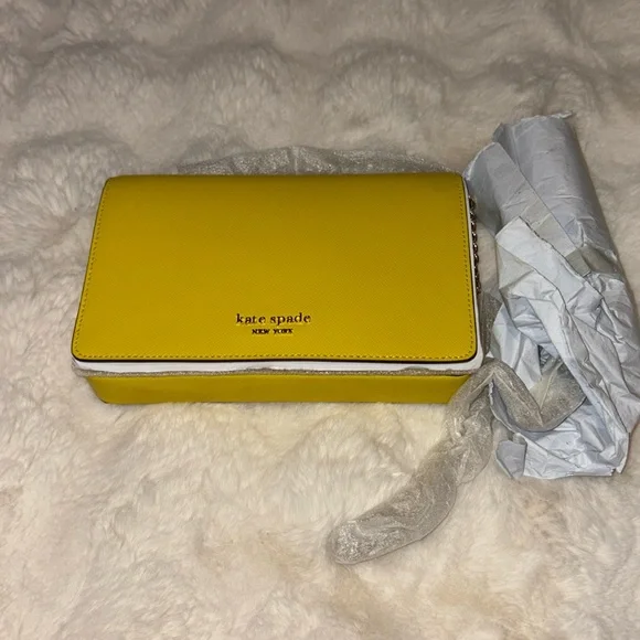 Yellow Kate Spade Crossbody - Picture 2 of 7